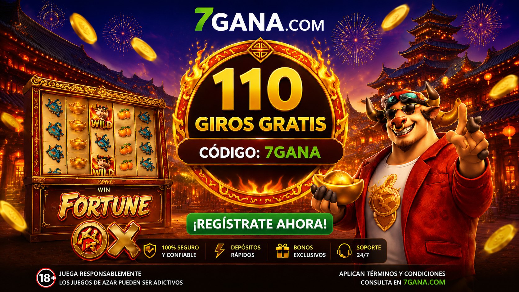 7GANA Casino México