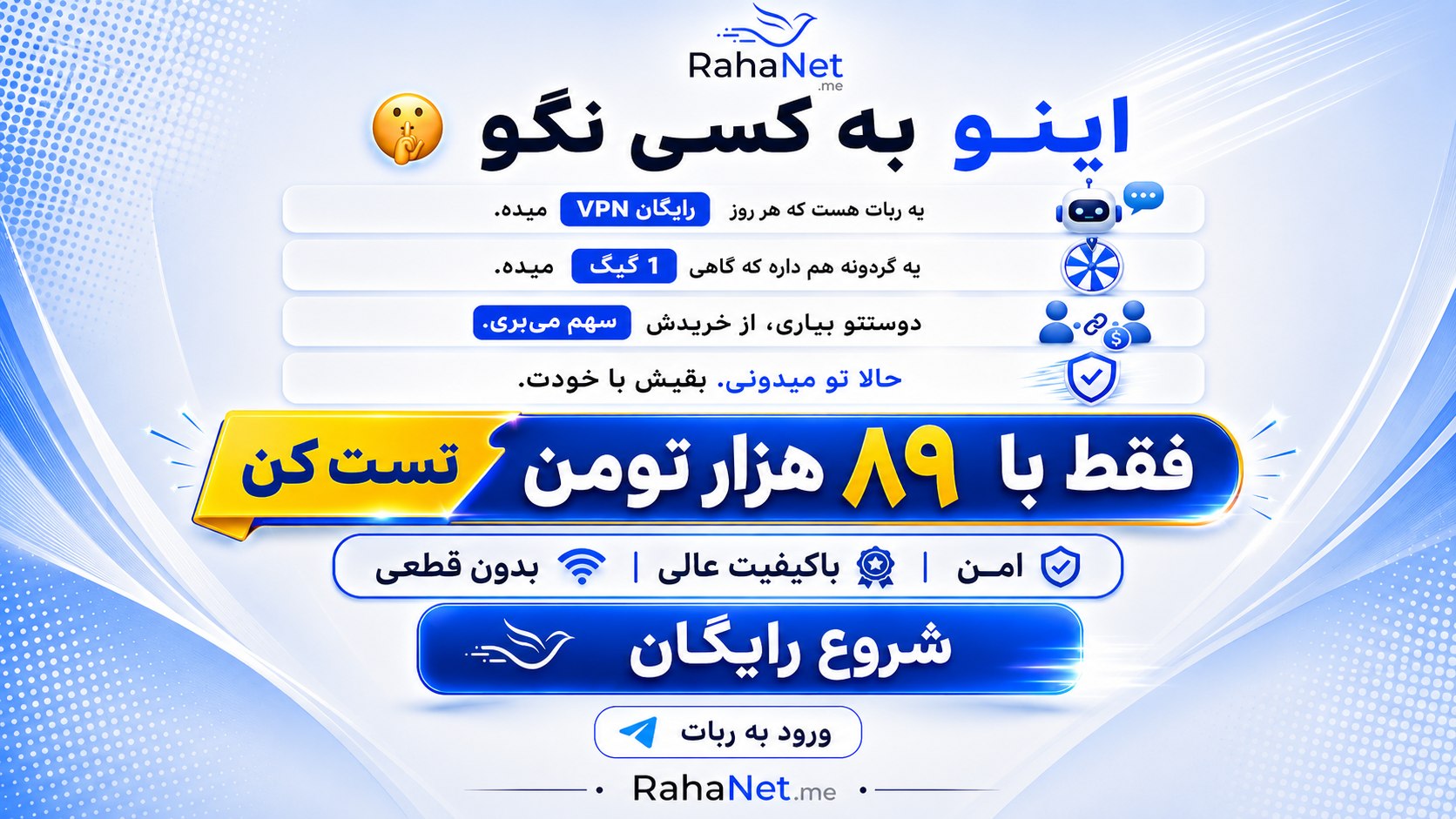 RahaNet Bot