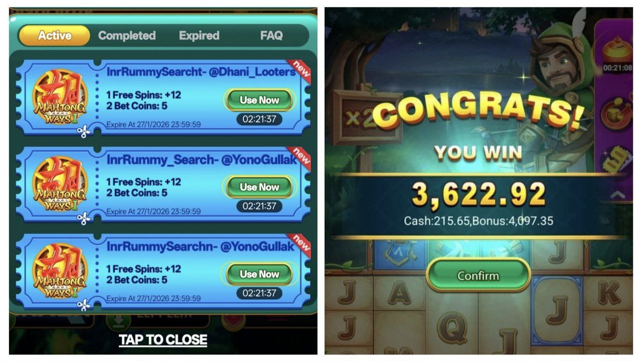 Yono Big PromoCodes